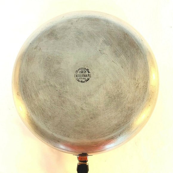 Vintage Farberware Stainless Steel 10.25” Skillet Fry Pan Aluminum‎ Clad NYC USA - Picture 6 of 11